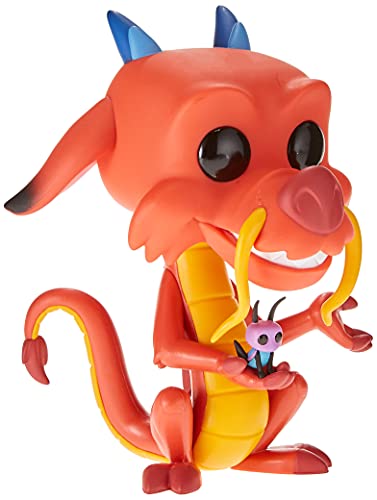 Funko Pop! Disney: Mulan-10 Mulan 10" Mushu- Figura in Vinile da Collezione Idea Regalo Merchandising Ufficiale Giocattoli per Bambini e Adulti Movies Fans Figura per i Collezionisti