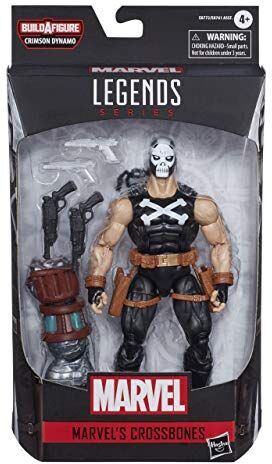 Hasbro Crossbones (Action Figure 15cm da Collezione, Build-A-Figure Crimson Dynamo, Ispirata al Film Black Widow)