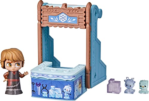 Disney s Frozen 2 Twirlabouts Serie 1 Kristoff Sled to Shop Playset, Include Bambola Kristoff e Accessori, Giocattolo per Bambini 3 e in su