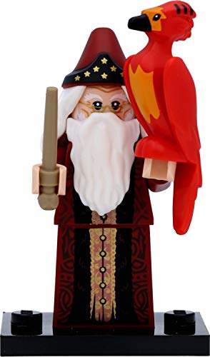 Lego 71028 Mini personaggio Harry Potter in confezione regalo #2 Albus Dumbledore & Phönix Fawkes