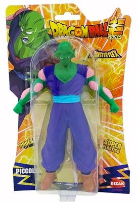 Bizak Monsterflex Piccolo Dragon Ball, bambola estensibile ed elastico, 25 cm, 12 da collezionare, per adulti fan collezionisti e bambini dai 6 anni (64390230)