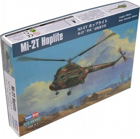 Hobbyboss 87241 Modellino Elicottero Mil Mi-2T Hoplite Scala 1:72