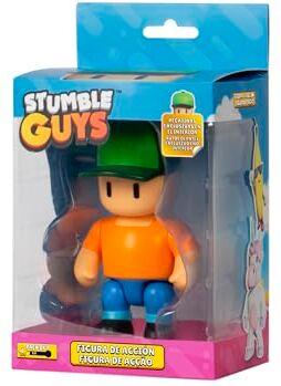 Bizak Stumble Guys Mr Stamble da 11 cm, action figure articolata da collezione Licenza ufficiale del videogioco di abbattimenti, collezionisti, adulti Fan e ragazzi o ragazze da 8 anni (64116012)