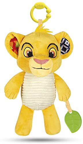 Clementoni Disney Lion King First Activities Plush, Peluche Disney Re Leone