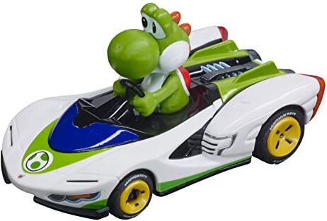 Carrera - Sconosciuto Go  Slot Car Nintendo Mario Kart-P-Wing-Yoshi, Multicoloured, Multicolore