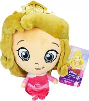 Sambro Peluche disney principesse 30 cm aurora con suoni