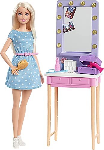 Barbie Playset Grande Città Grandi Sogni con Bambola e Accessori, Giocattolo per Bambini 3+ Anni,