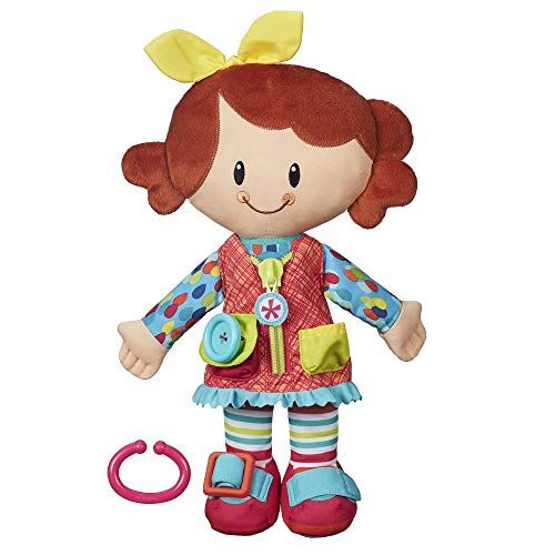 Hasbro Playskool Classic Dressy Kids Girl, Bambola giocattolo in felpa per bimbi piccoli dai 2 anni in su, Esclusivo Amazon