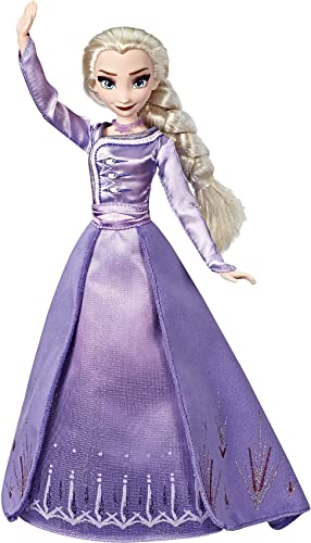 Hasbro Disney Frozen 2, , Arendelle Elsa, Bambola con Particolareggiato Abito da Viaggio [Esclusivo Amazon]