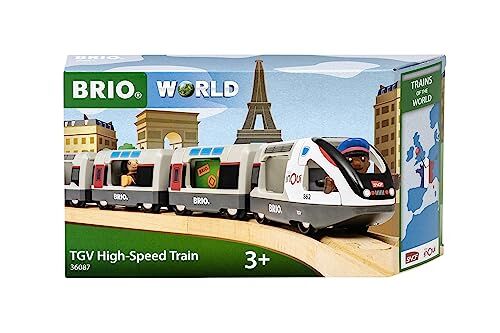 Brio World – Treno ad alta velocità TGV Trains of the World    Treno giocattolo. Adatto a bambini di età superiore a 3 anni