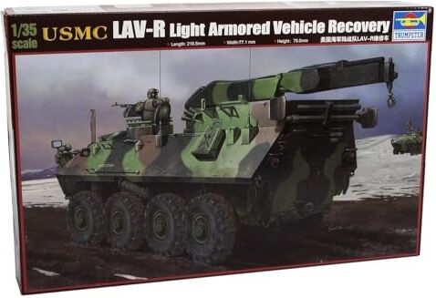 Trumpeter 00370 Modellino Veicolo di Soccorso Armato USMC LAV-R, Scala 1:35