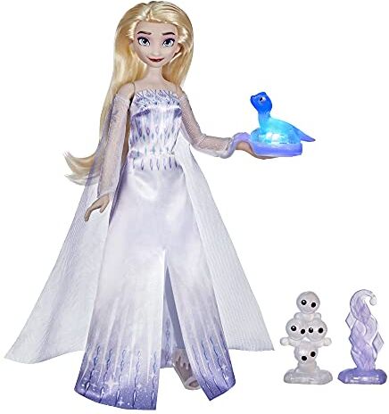 Hasbro Frozen Elsa Momenti di Magia (bambola con suoni e frasi, per bambine e bambini dai 3 anni in su)