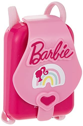 Mondo Barbie Make-Up Set , Zaino / Bracciale, Include 3 Ombretti Compatti, 1 Lucida Labbra, 1 Applicatore, 1 Specchio