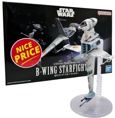 Revell - B-Wing Fighter Star Wars Kit Modello, Colore Black, 01208