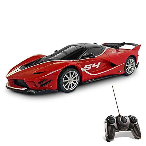 Mondo Motors, FERRARI FXXX K EVO, Modello in Scala 1: 24, fino a 8 km/h di Velocità, Auto Giocattolo per Bambini 63605