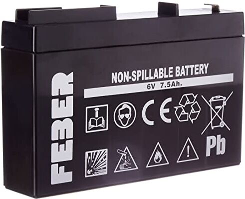 FEBER Famosa  Batteria 6V 7.5Ah