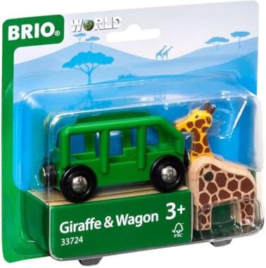 Brio Safari, Vagone e Animale,