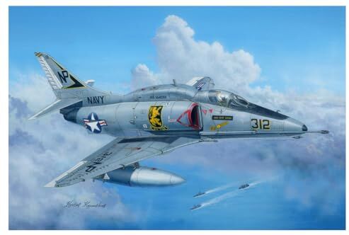 Hobbyboss Hobby Boss-A-4F Modellino 1/48 A-4F Sky Hawk, Colore Vari,