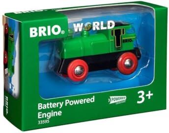 Brio 8 Locomotiva a Batterie,  Treni-Vagoni-Veicoli, Giochi per Bambini, Età Raccomandata 3+ Anni, Compatibile con Tutti i Prodotti