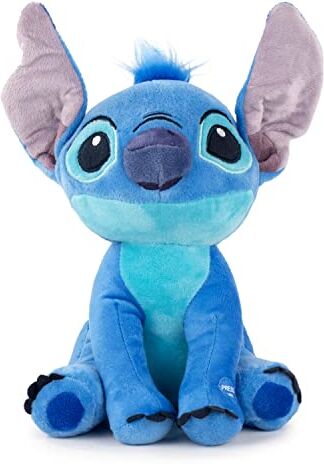 Disney Peluche Stitch Alieno Azzurro da Lilo e Stitch Parlante con sonoro Altezza 20cm