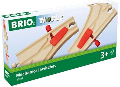 Brio World Scambi Meccanici,  Binari e Strade, Età Raccomandata 3+