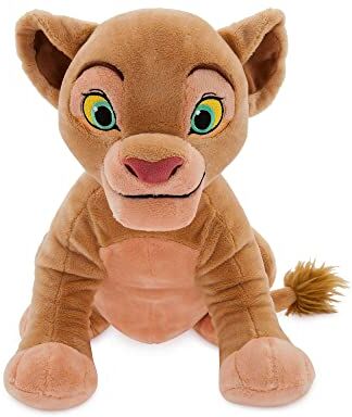 Disney peluche ufficiale medio Nala, il Re Leone, 32 cm, personaggio classico in peluche, leoncina con dettagli ricamati e finitura morbida al tatto