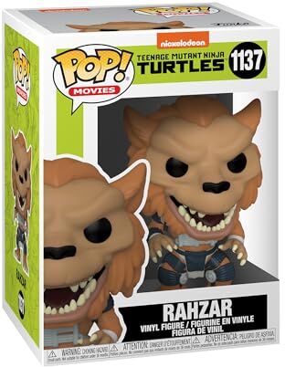 Funko Pop! Movies: Teenage Mutant Ninja Turtles (TMNT) 2- Rahzar TMNT 2: Secret Of The Ooze (1991) Figura in Vinile da Collezione Idea Regalo Merchandising Ufficiale Movies Fans