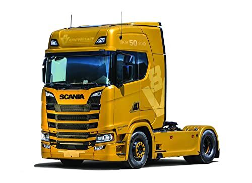 Tamiya Italeri-3927 Scania S730 Highline 4x2, Scala 1:24, Model Kit, Modello in Plastica da Montare, Modellismo, Multicolore,