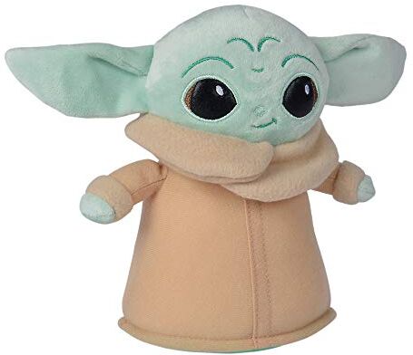 Simba - Disney Mandalorian/The Child 18cm / Baby Yoda/Plüschfigur / 0Monate 18 cm Peluche / 0 Mesi +, Colore Verde,