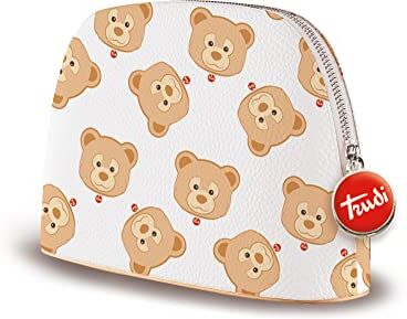 Trudi - Teddy Love Trousse Spring, Colore Marrone/Bianco,