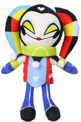 TOPLITHE Hazbin Hotel Peluche, Husk Plushie Peluche Simpatico Alastor Peluche for Fan della TV Bambini Adulti Compleanno (Size : FIZZAROLLI)