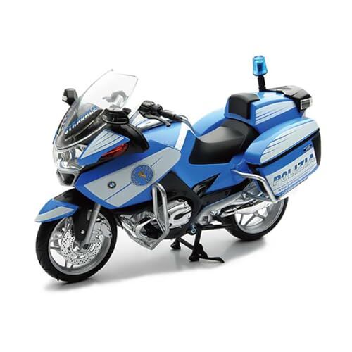 New-Ray S.R.L Moto 1:12 Newr Polizia BMW R1200Rt , Multicolore, 846026