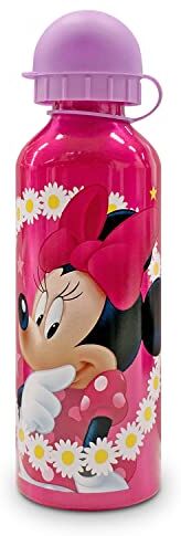 Nada Home Borraccia Bambini Disney Minnie Mouse Bottiglia allumino e beccuccio 500ml 4964