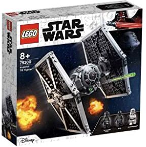 Lego Star Wars Imperial TIE Fighter, Modellino da Costruire, Giochi per Bambini con Minifigure Stormtrooper e Pilota, Saga Skywalker, Idee Regalo