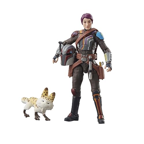 Star Wars Hasbro  The Vintage Collection, Sabine Wren, Action Figure collezionabili Deluxe da 9,5 cm ispirate alla Serie : Ahsoka, dai 4 Anni in su