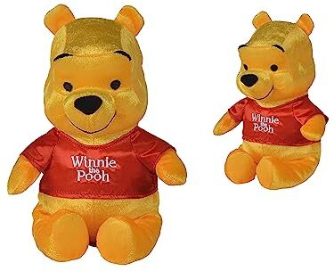 Simba Disney Plush Winnie The Pooh 100° anniversario, , 0 mesi,scintillante, 25 cm