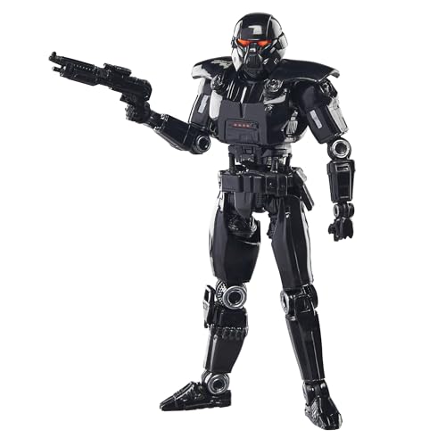 Star Wars Hasbro  The Vintage Collection, Dark Trooper, action figure ispirata alla serie ": The Mandalorian", da 9,5 cm