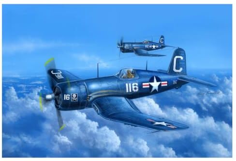 Hobbyboss 80386 Modellino Aereo F4U-4 Corsair Early Version, Scala 1:48