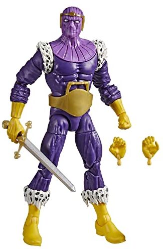 Marvel Legends Series Statuetta da collezione Baron Zemo da 15 cm, ispirata ai fumetti classici con 3 accessori