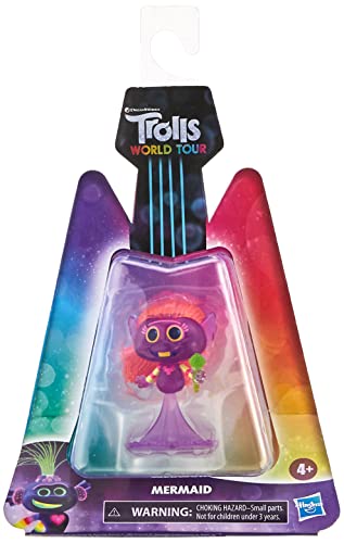 Hasbro - Trolls World Tour-TRS Small Doll Mermaid Figurina, Multicolore,