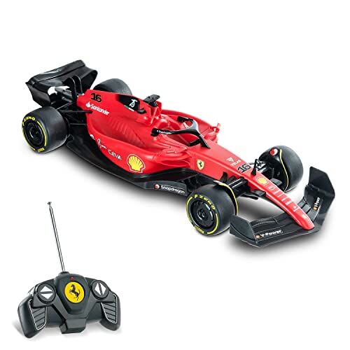 Mondo Motors FERRARI F1-75 Auto radiocomandata Formula Uno Scala 1:18-2.4 GHz Colore Rosso