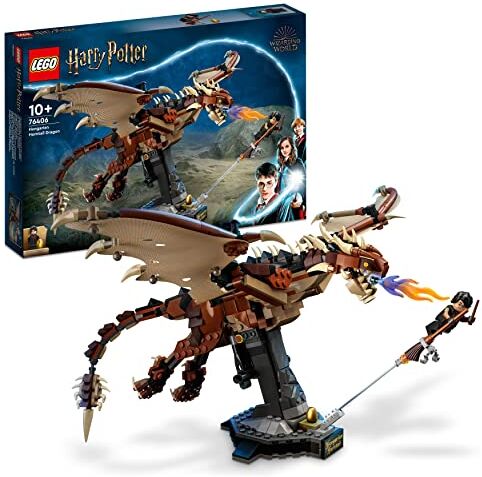 Lego Harry Potter Ungaro Spinato, Modellino da Costruire, Set da Collezione con Drago Giocattolo, Idea Regalo con Personaggi Hogwarts