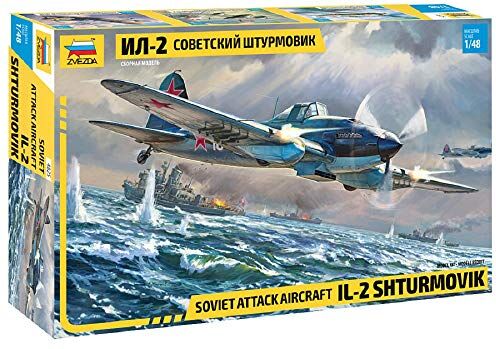 Zvezda Modello aereo Soviet Attack Aircraft Il-2 Shturmovik