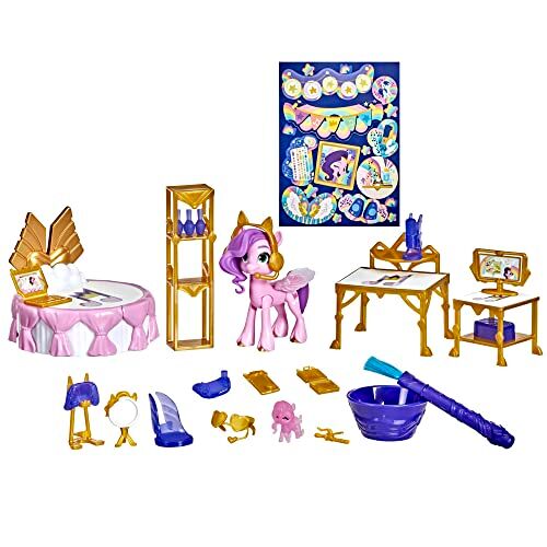 Hasbro My Little Pony: Una Nuova Generazione, Royal Room Reveal di Princess Pipp Petals, Pony da 7,5 cm, Giocattolo rivelato dall'acqua per Bambine e Bambini