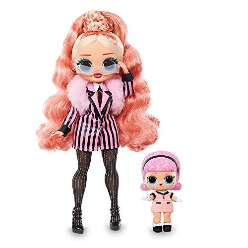 Giochi Preziosi L.O.L Surprise OMG Winter Chill: Big Wig e Madame Queen Bambola e Miniatura, Multicolore ()