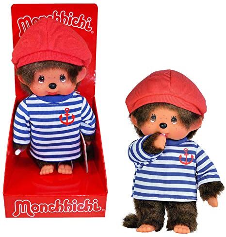 Bandai MONCHHICHI Peluche Marin 20 cm