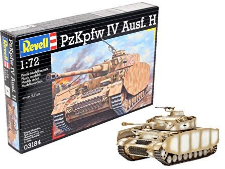 Revell 03184 PzKpfw. 4 Ausf.H Kit di Modello in Plastica, Scala 1:72