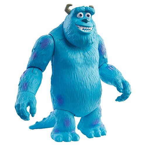 Disney Pixar- Monsters & Co. Personaggio Sulley, Bambola Snodata Giocattolo da Collezione per Bambini 3+Anni,