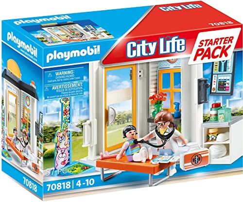 Playmobil City Life  Starter Pack Pediatra, dai 4 Anni