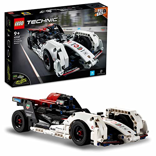 Lego Technic Formula E Porsche 99X Electric, Modello da Costruire di Auto da Corsa con App AR, Macchina Giocattolo, Giochi per Bambini e Bambine da 9 Anni in su, Idea Regalo